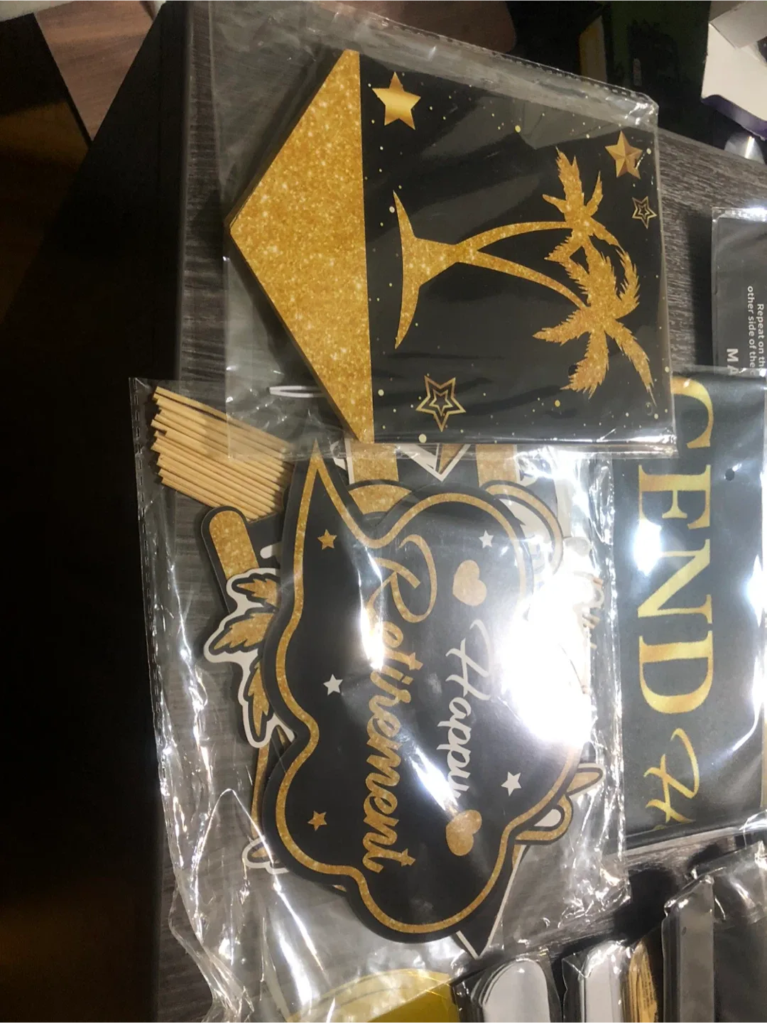 Happy Retirement Party Photo Booth Props - New image indicator(9)