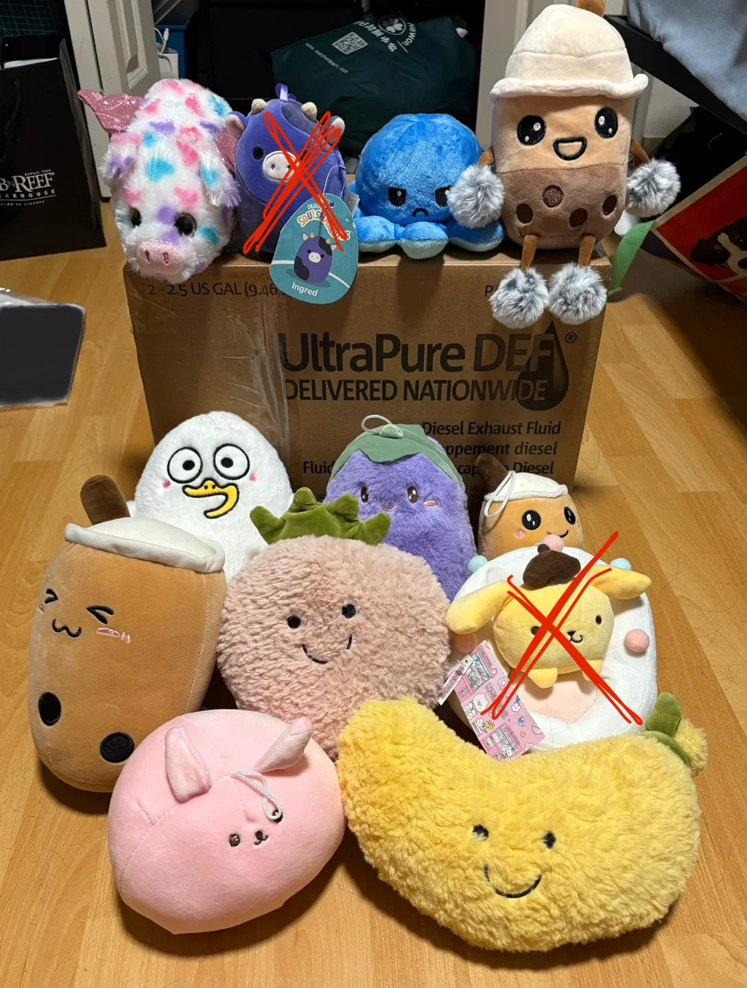 Assorted Plush Toys