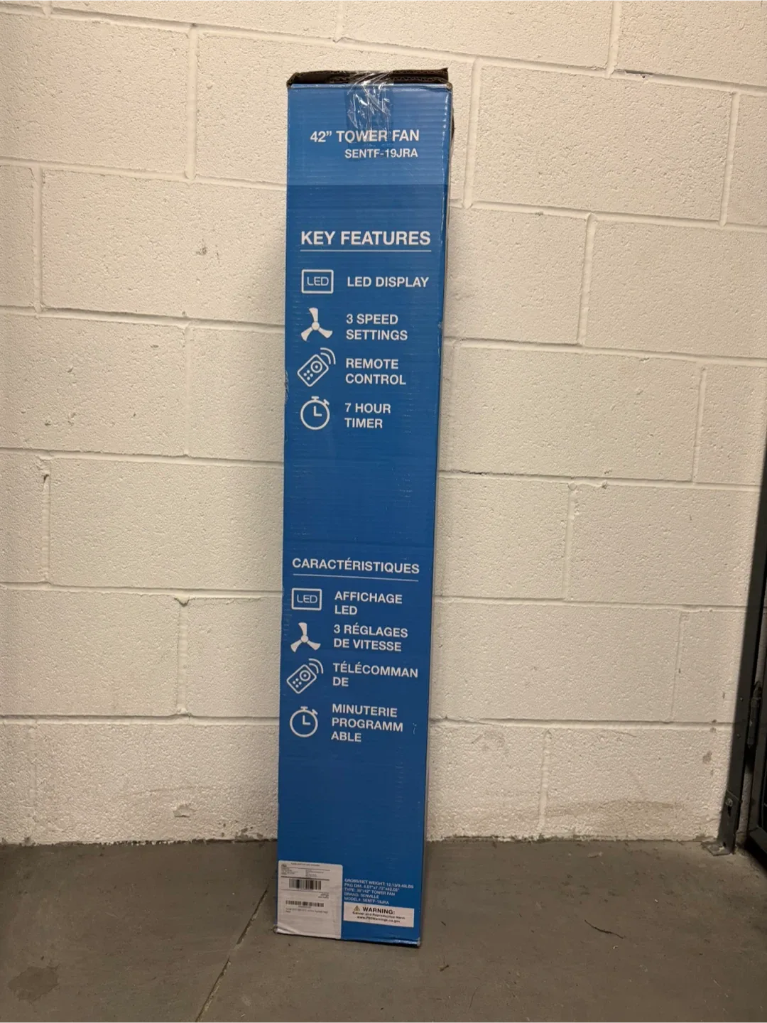 Senville 42" Oscillating Tower Fan image indicator(2)