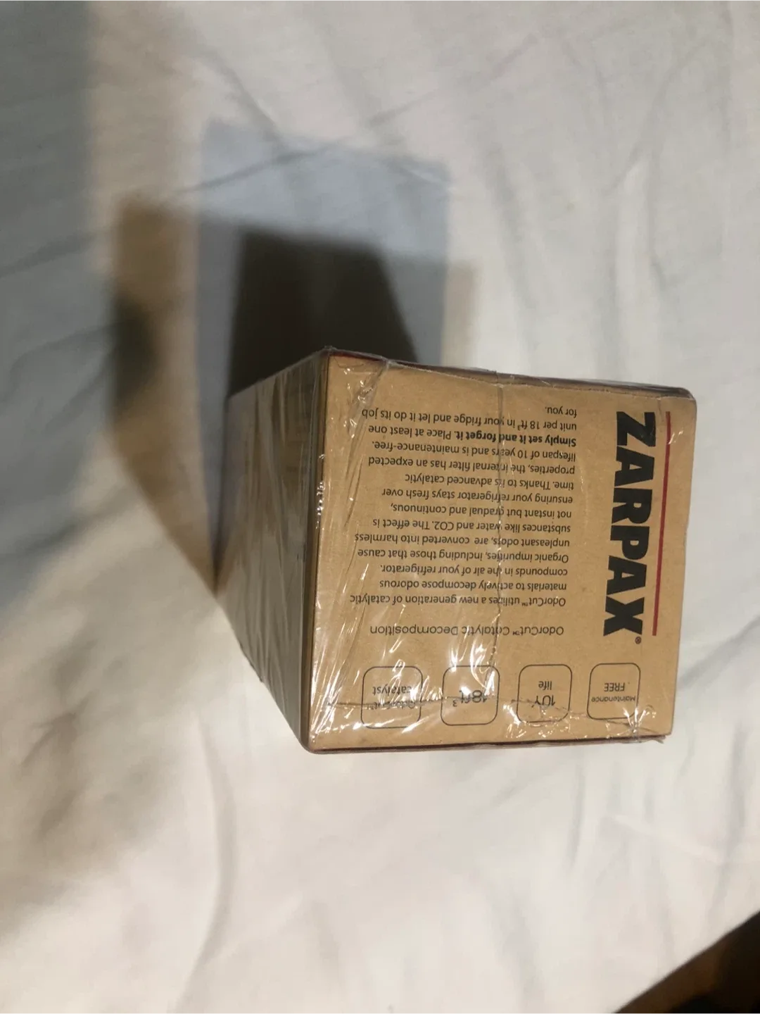 New Zarpax Fridge Deodorizer 2-Pack TCF10-SET2 image indicator(8)