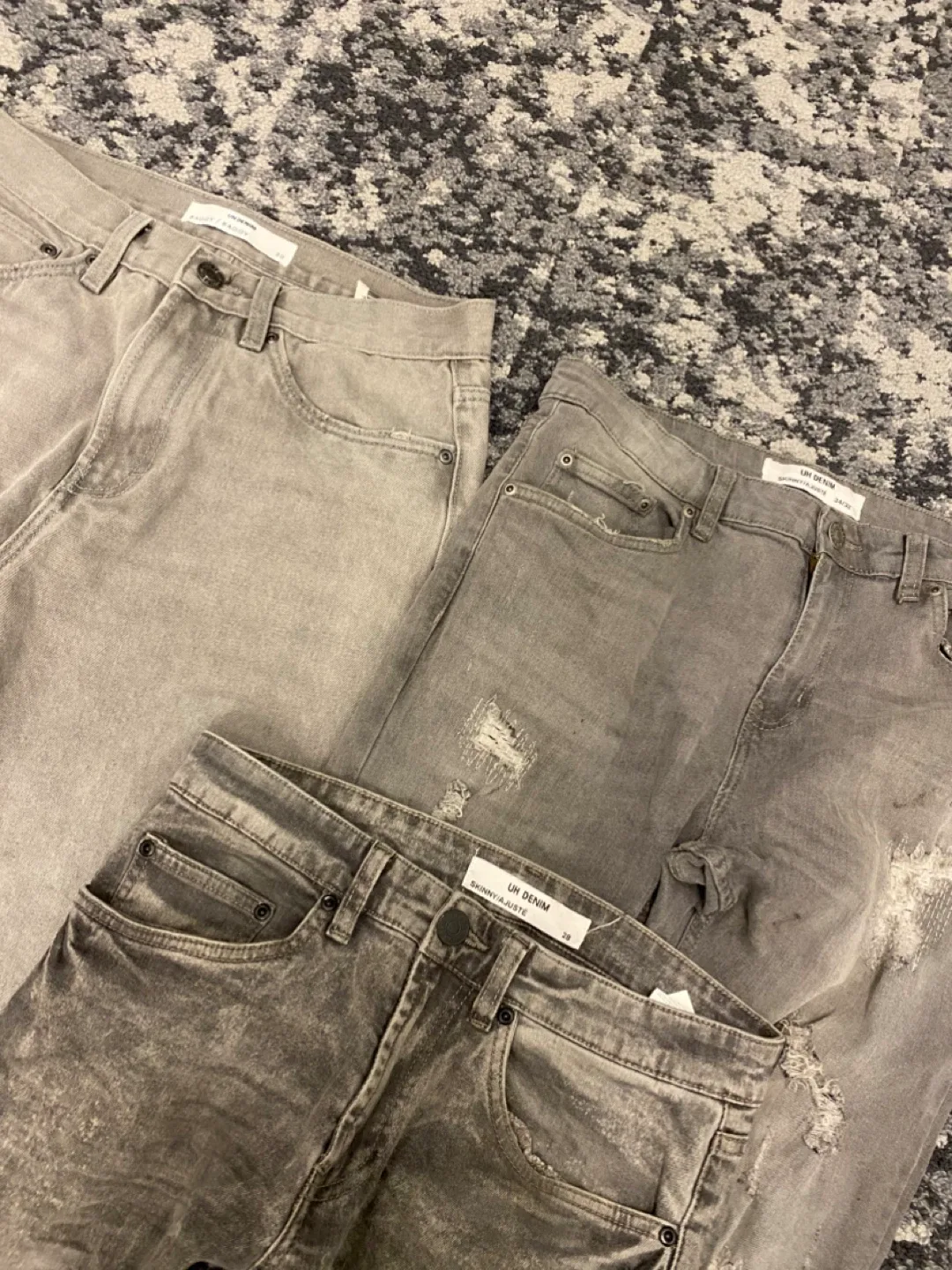 3 pairs of Men's Jeans - Various Styles & Sizes image indicator(3)