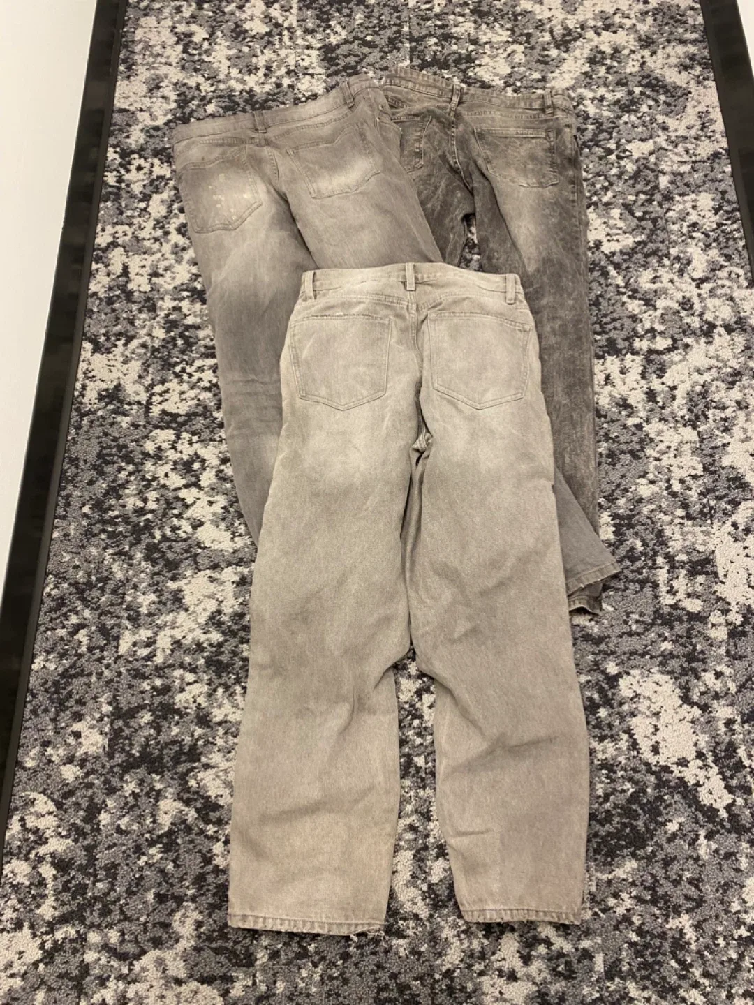 3 pairs of Men's Jeans - Various Styles & Sizes image indicator(7)