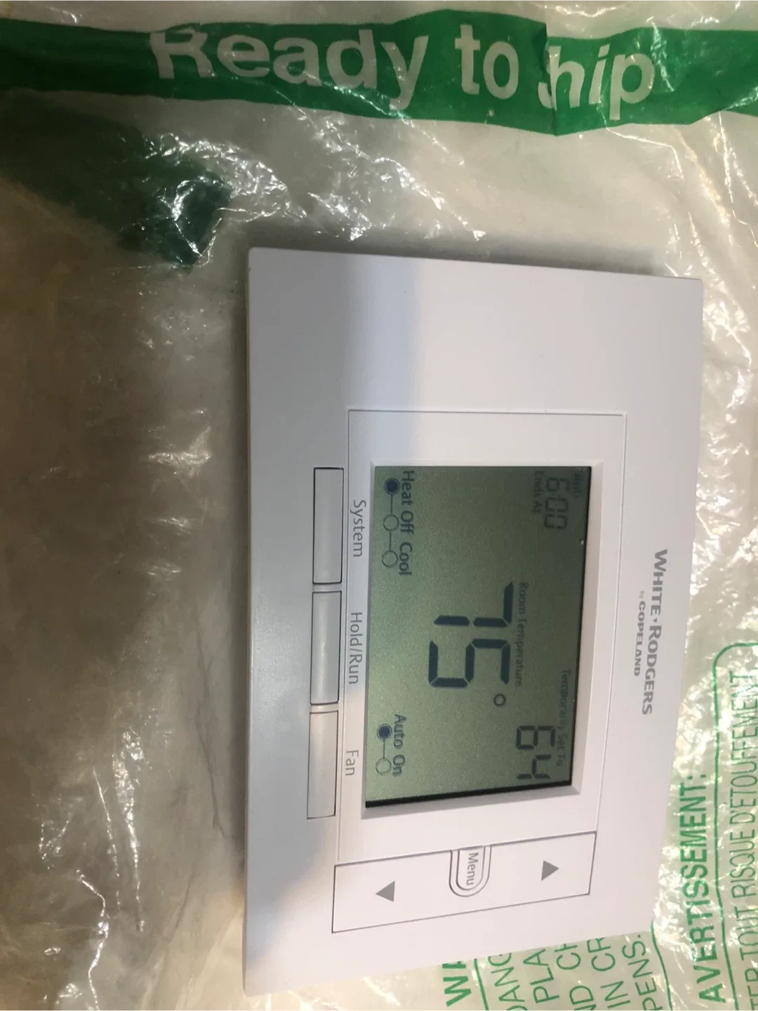 NEW- White-Rodgers Thermostat image indicator(6)