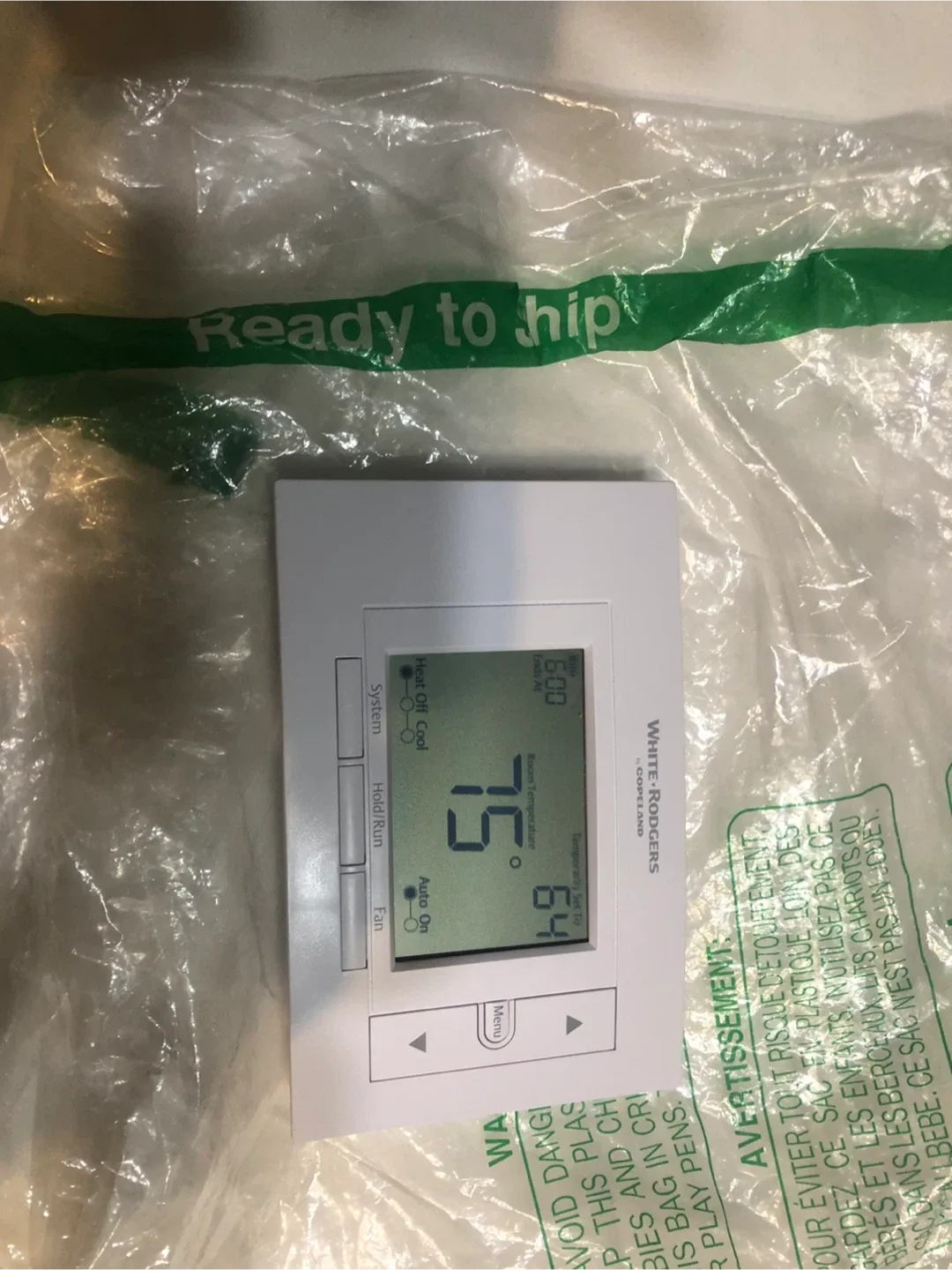 NEW- White-Rodgers Thermostat image indicator(7)