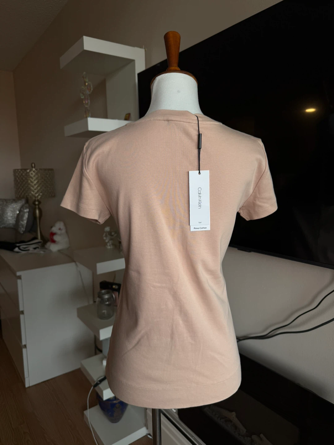 Calvin Klein Rose Cotton Tee - photo 2