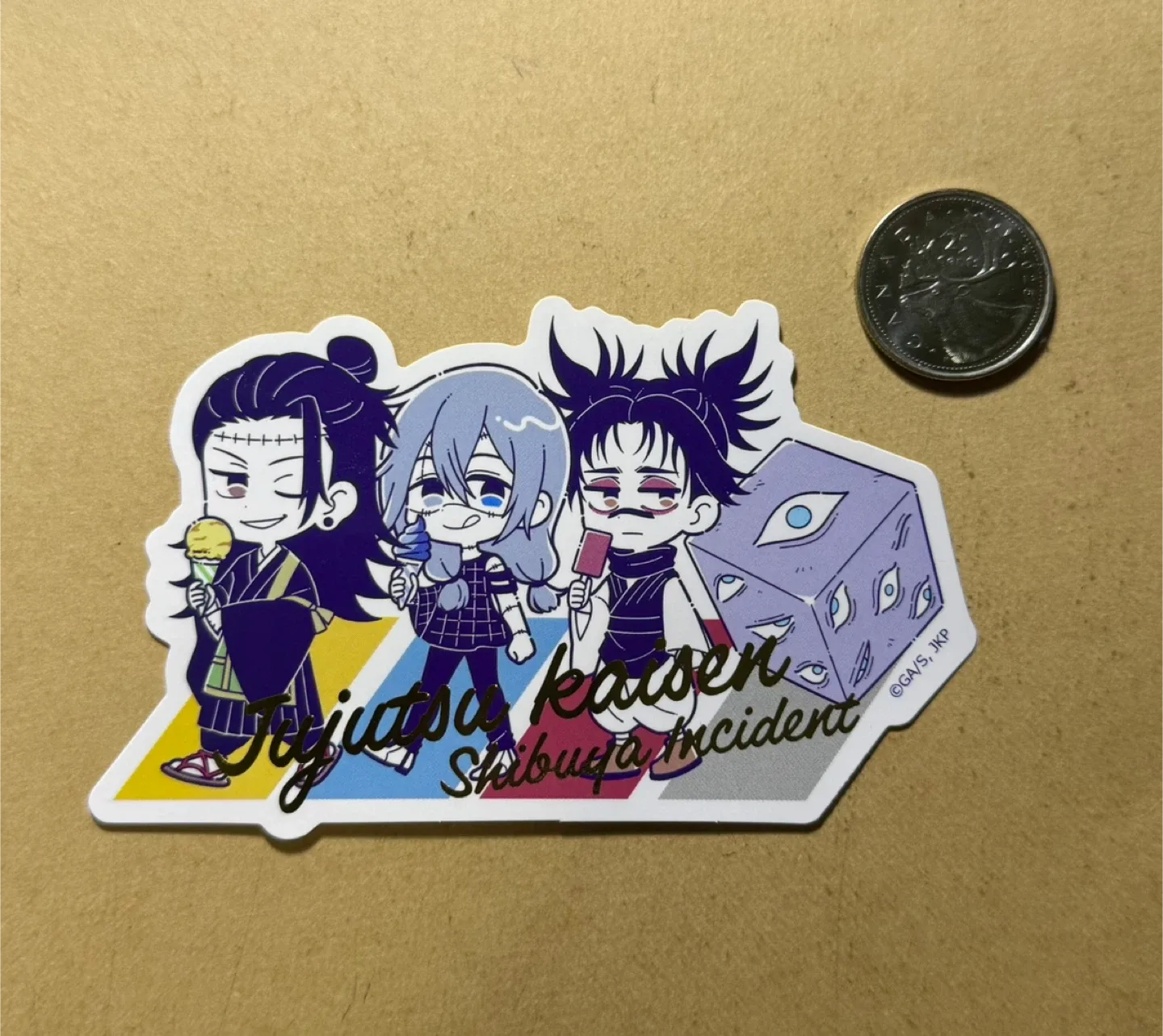 Jujutsu Kaisen Shibuya Incident Sticker