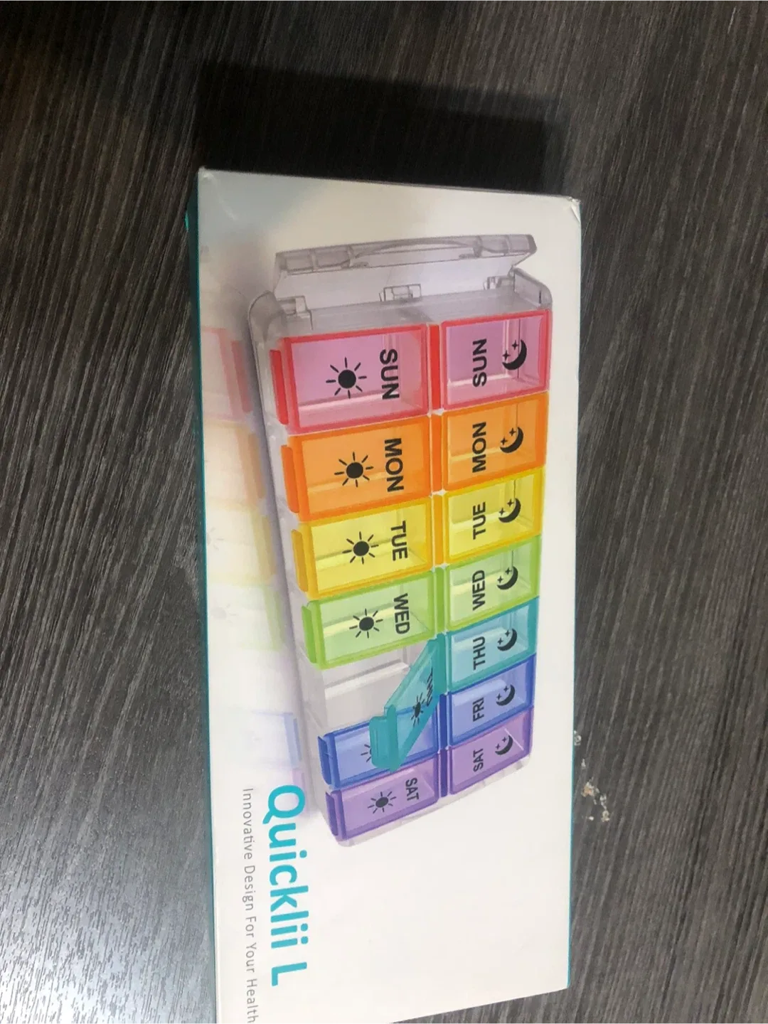 Fullicon Quickiii L Pill Organizer - New in Box!