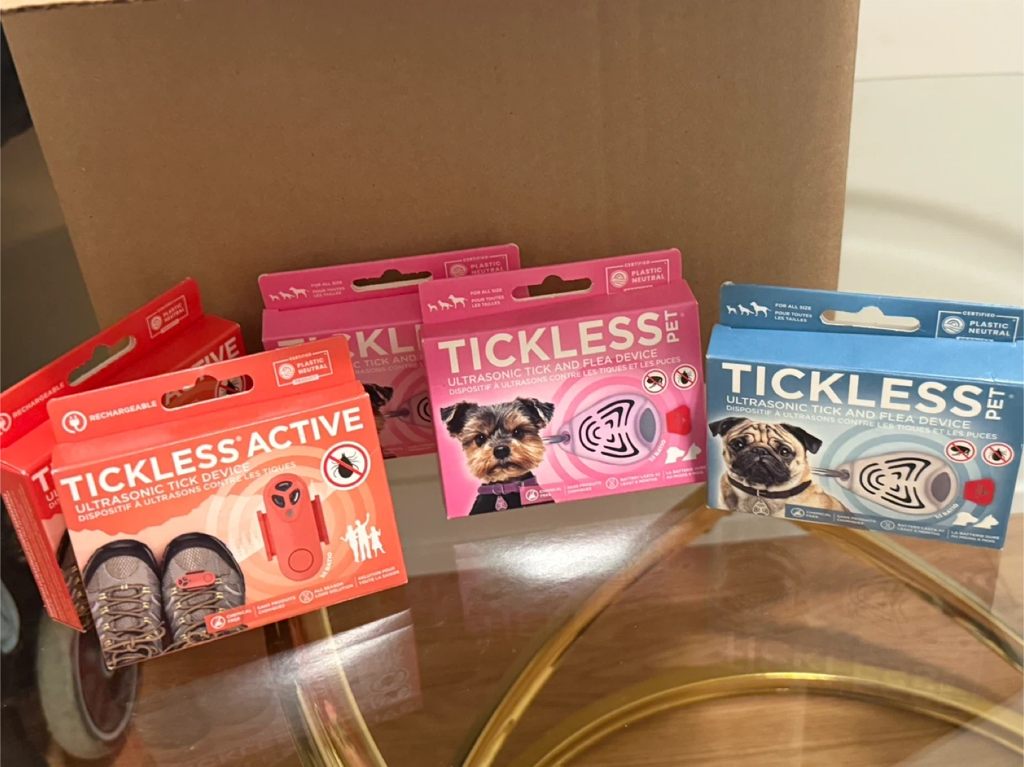 Tickless Pet Ultrasonic Tick and Flea Device