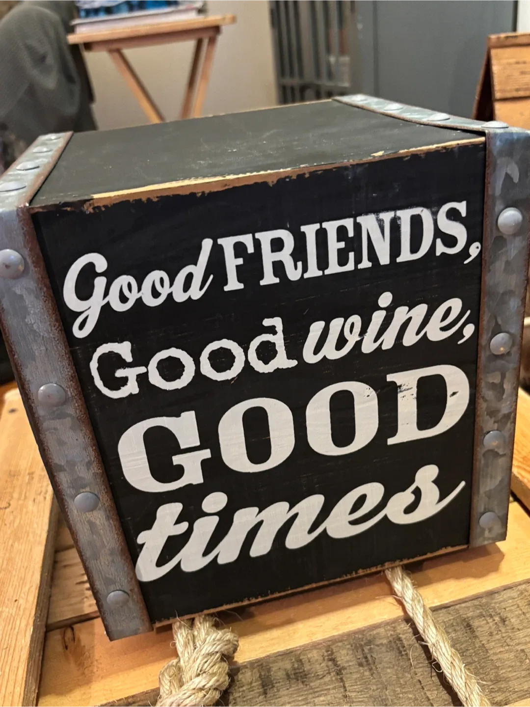 🍷 🎉 Fun Wine Box - Holds 4 Bottles! 🍇 🥂 image indicator(3)