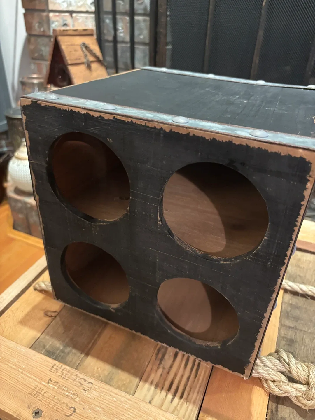 🍷 🎉 Fun Wine Box - Holds 4 Bottles! 🍇 🥂 image indicator(6)