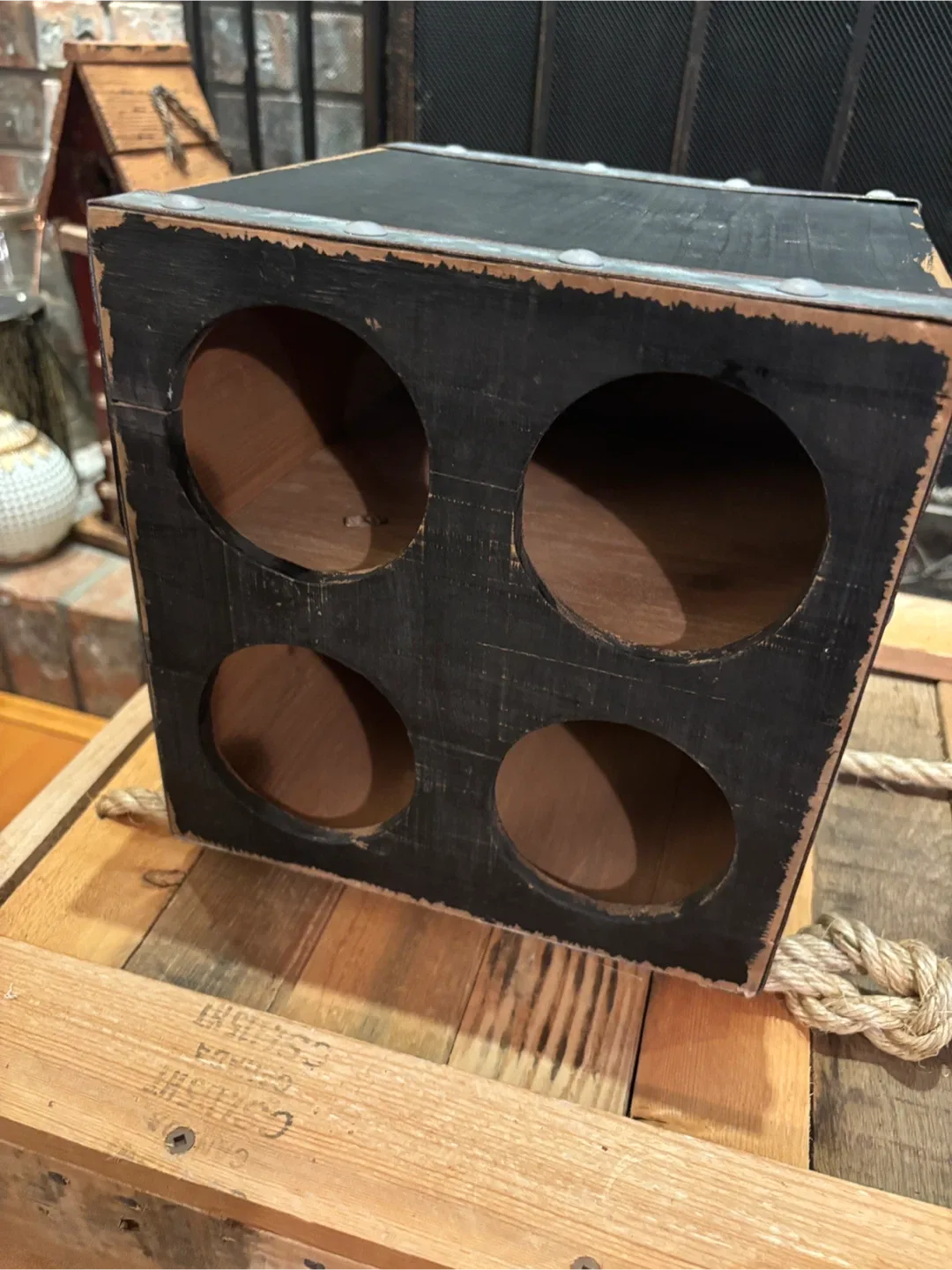 🍷 🎉 Fun Wine Box - Holds 4 Bottles! 🍇 🥂 image indicator(2)