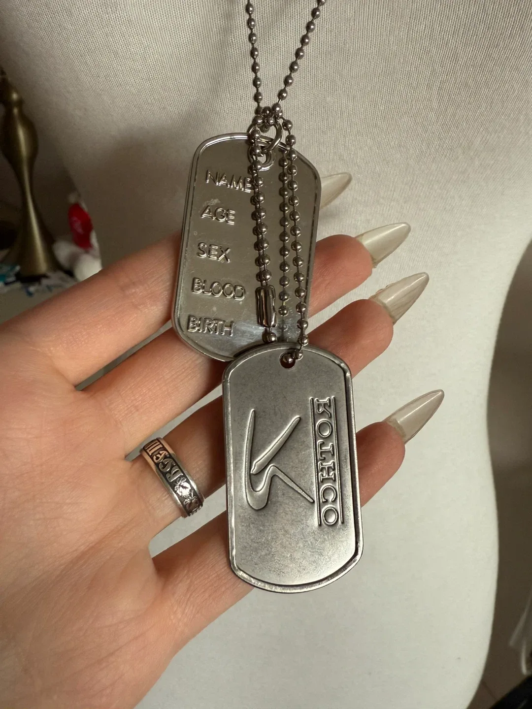 Dog Tag Necklace image indicator(3)