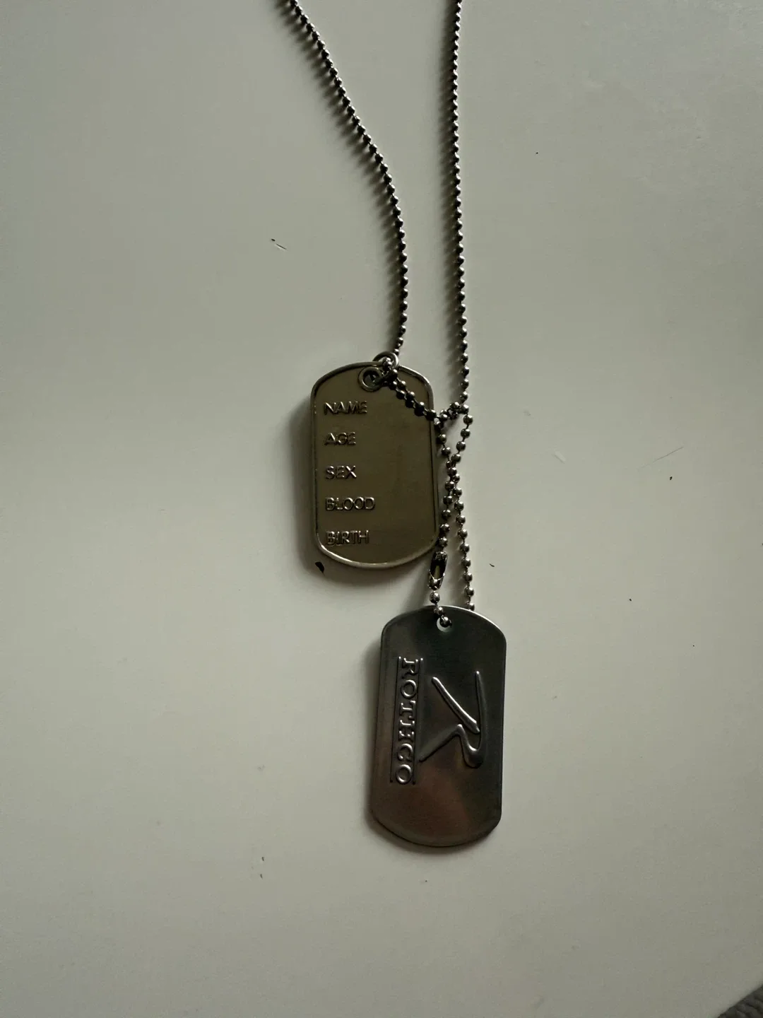 Dog Tag Necklace