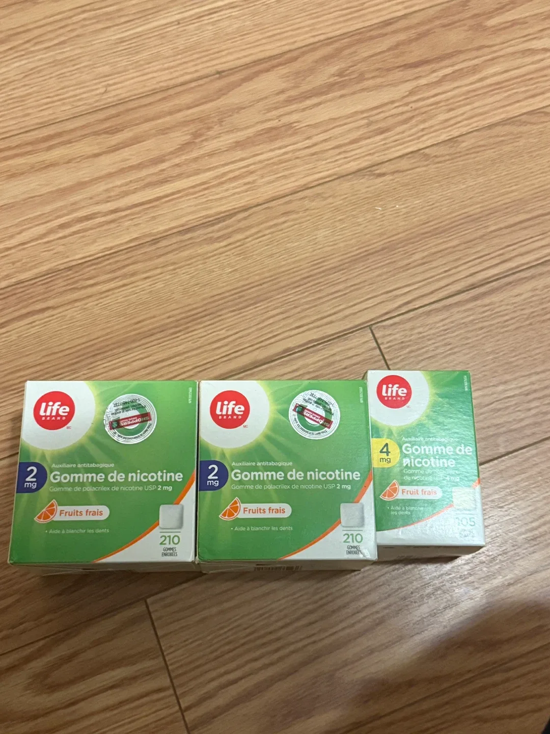 Life Brand Nicotine Gum 2mg & 4mg