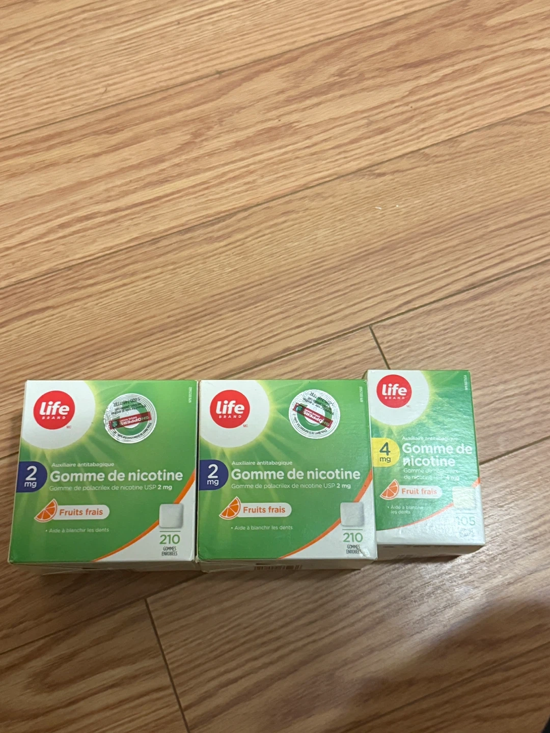Life Brand Nicotine Gum 2mg & 4mg