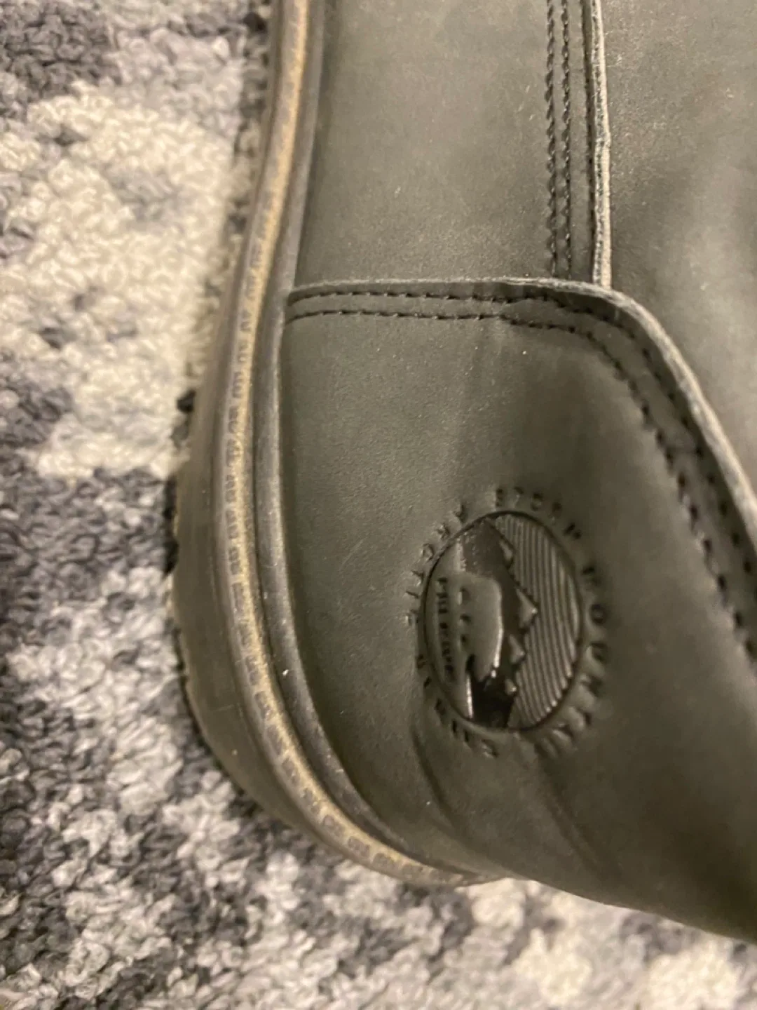 Arctic Trail Black Leather Boots image indicator(5)