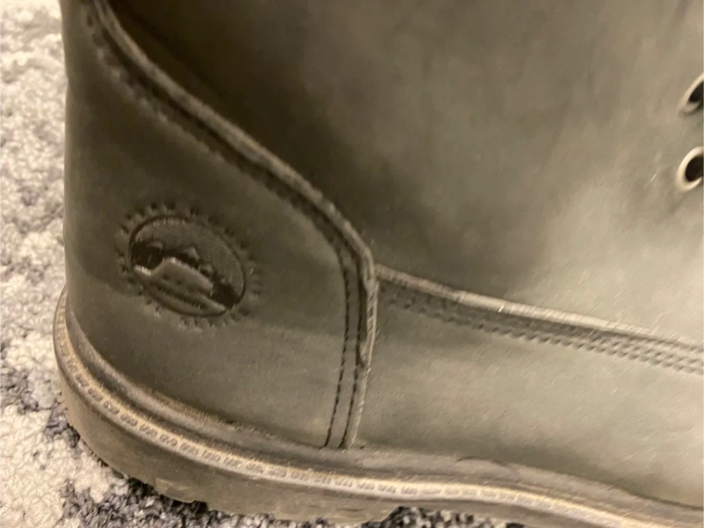 Arctic Trail Black Leather Boots image indicator(6)