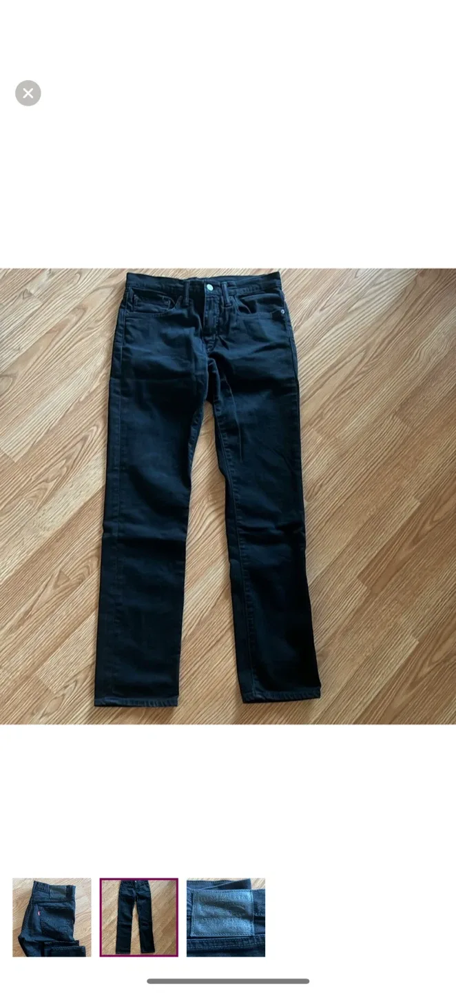 Levi's 511 Black Jeans, W31 L32