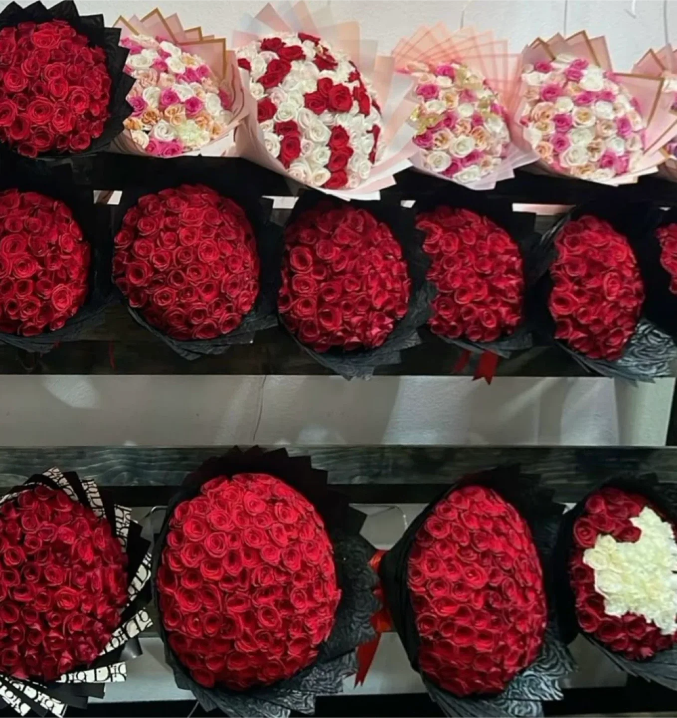 Fresh Real Flowers Luxury Rose Bouquets For Sale