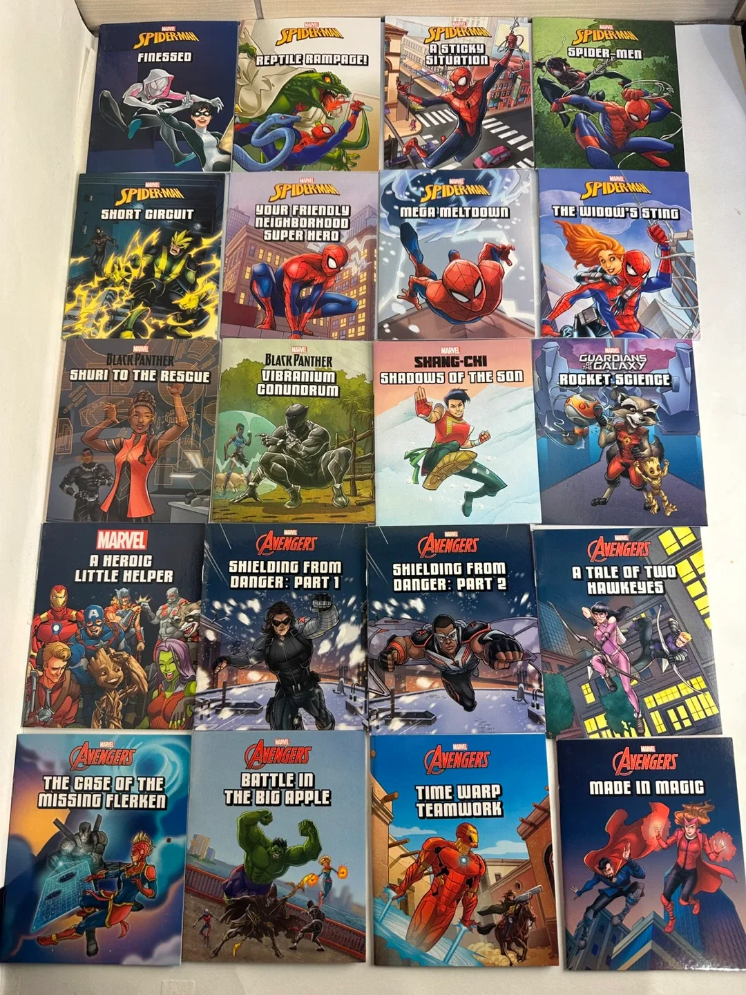Marvel Autumn Publishing Children's Mini Books