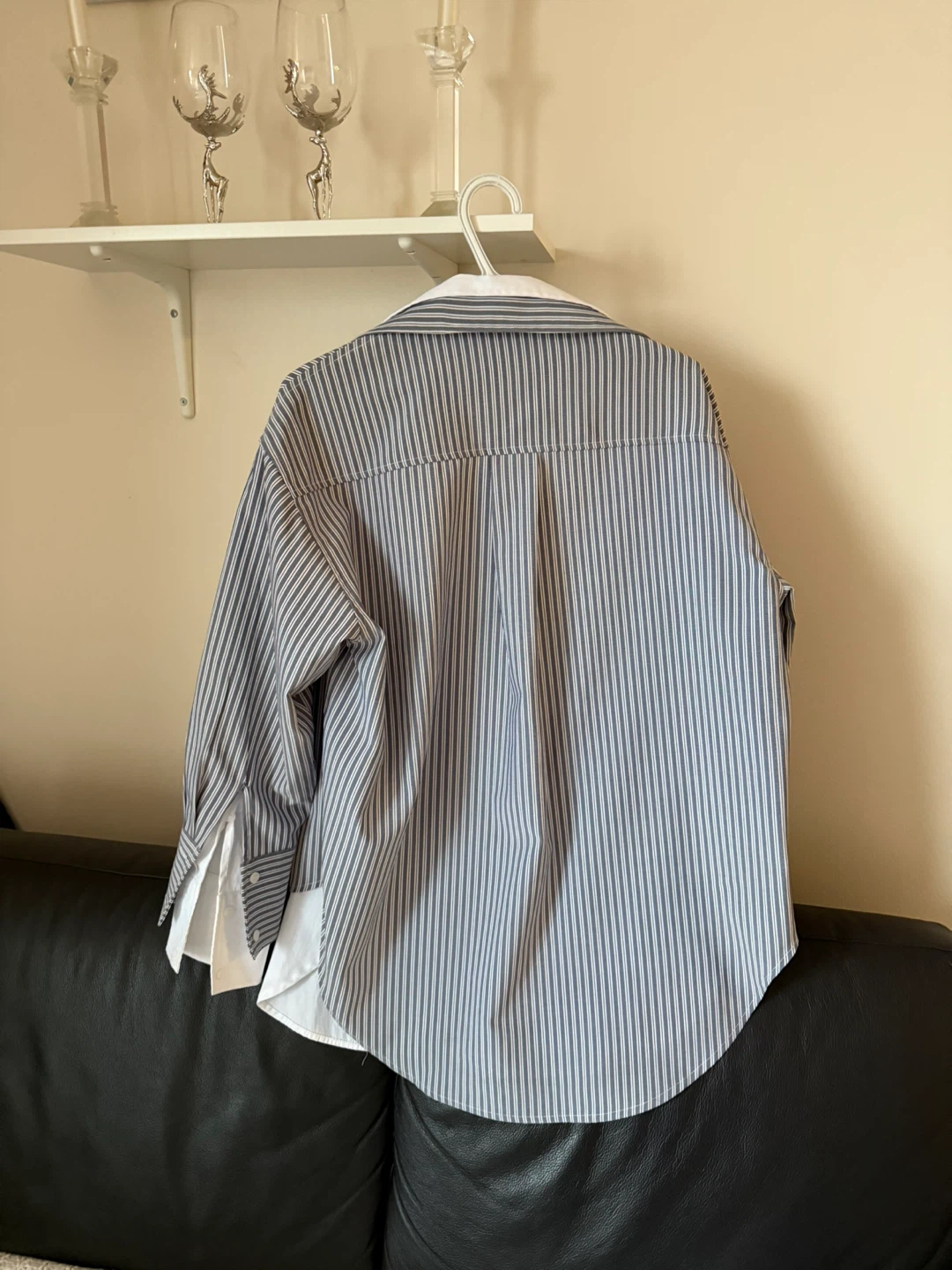 LOOKNONE Striped Oversized Shirt - photo 4