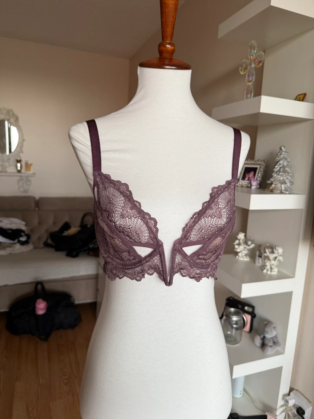 Thistle and Spire Aubergine Bra - Size 36C - photo 2