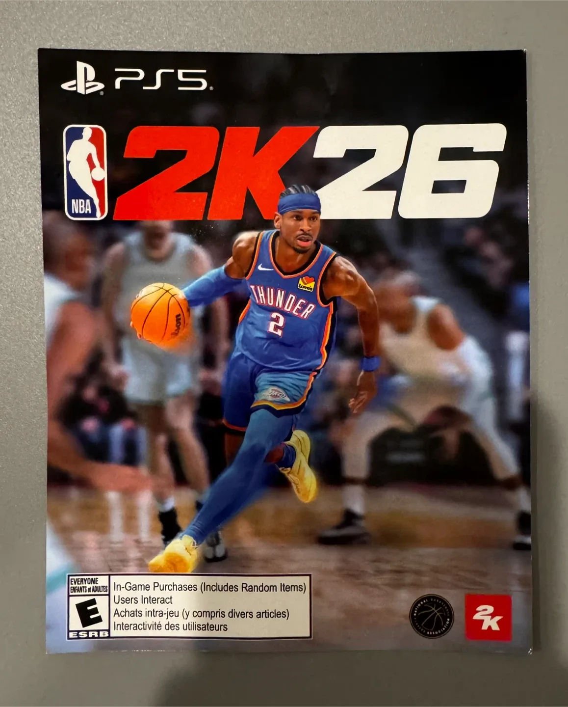 NBA 2K26 PS5 Digital Voucher Code