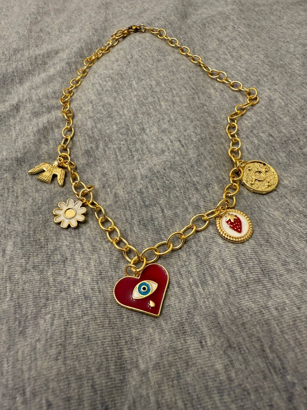 Gold Charm Necklace - photo 2