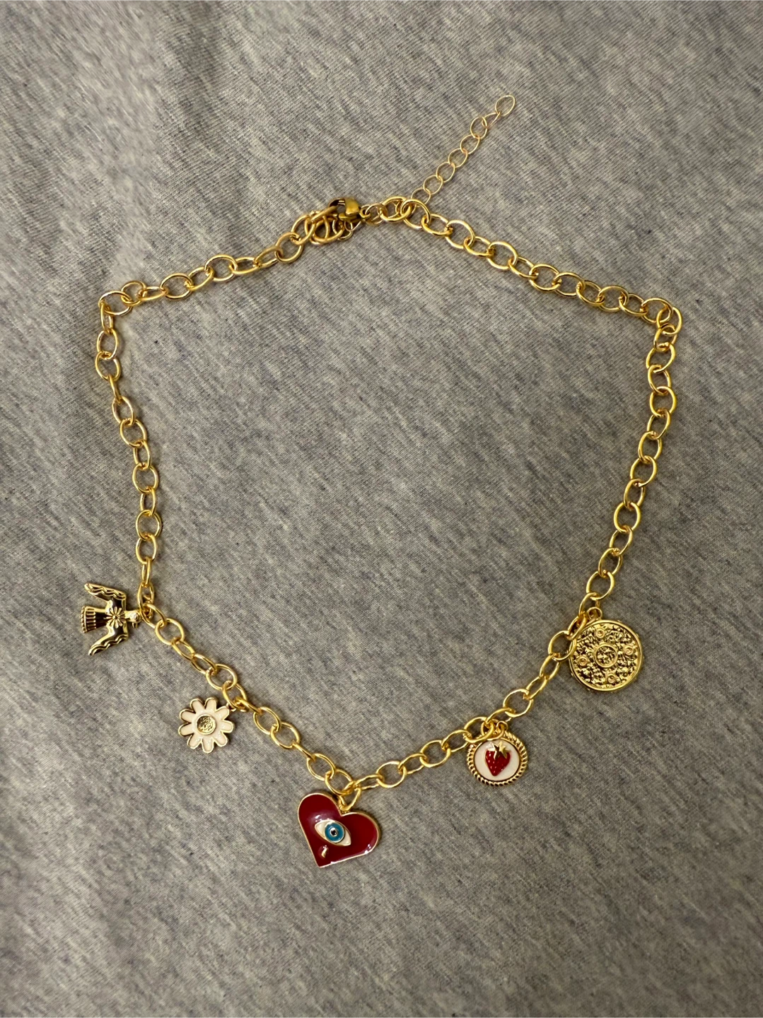 Gold Charm Necklace