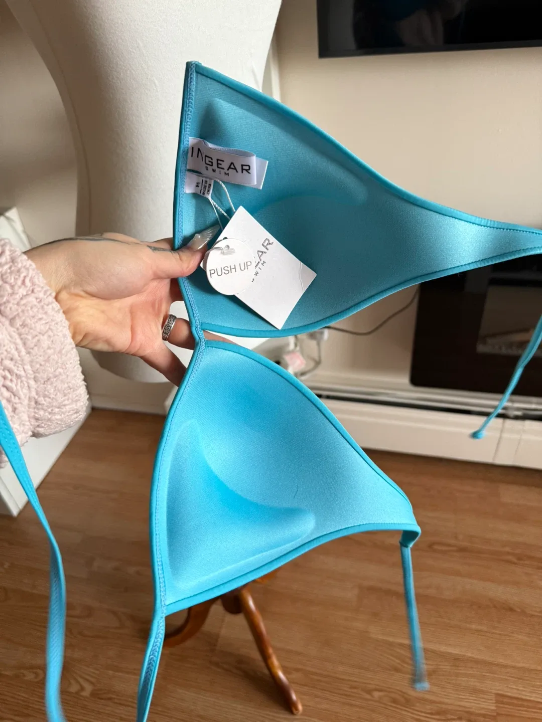 Ingear Swim Top - Size M - Blue image indicator(4)