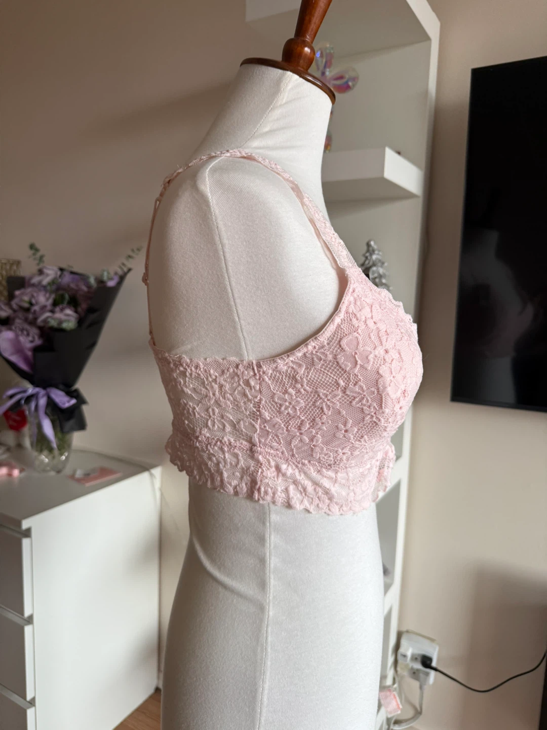 Pink Lace Bralette - photo 2