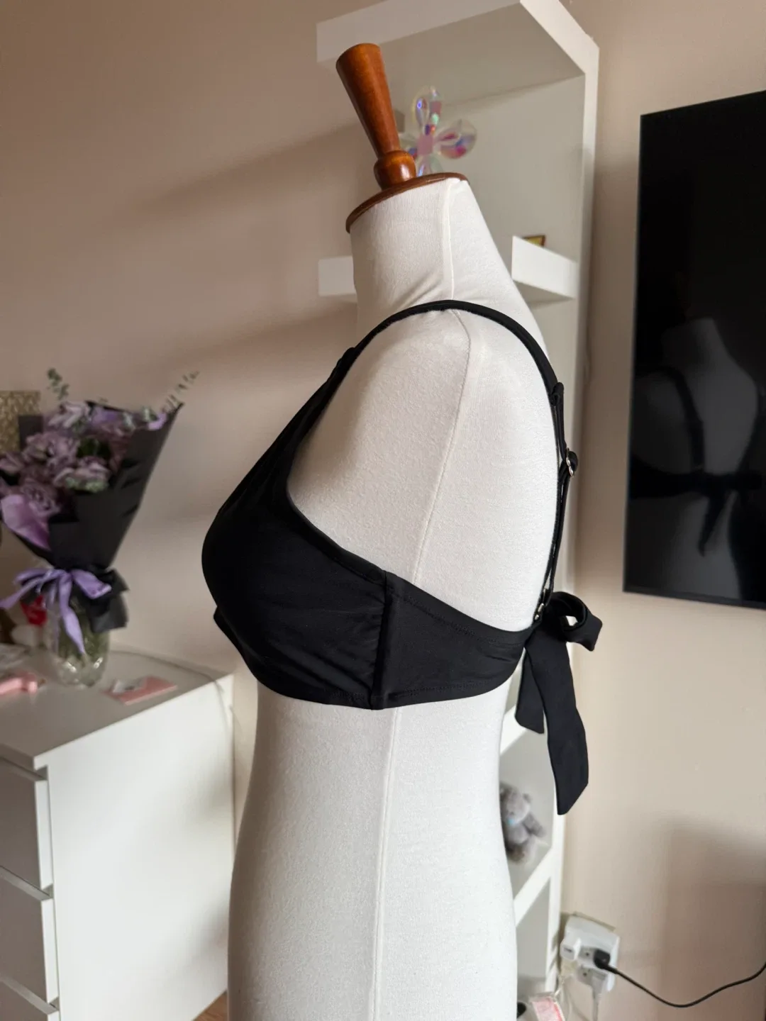 Black Swim Top image indicator(2)