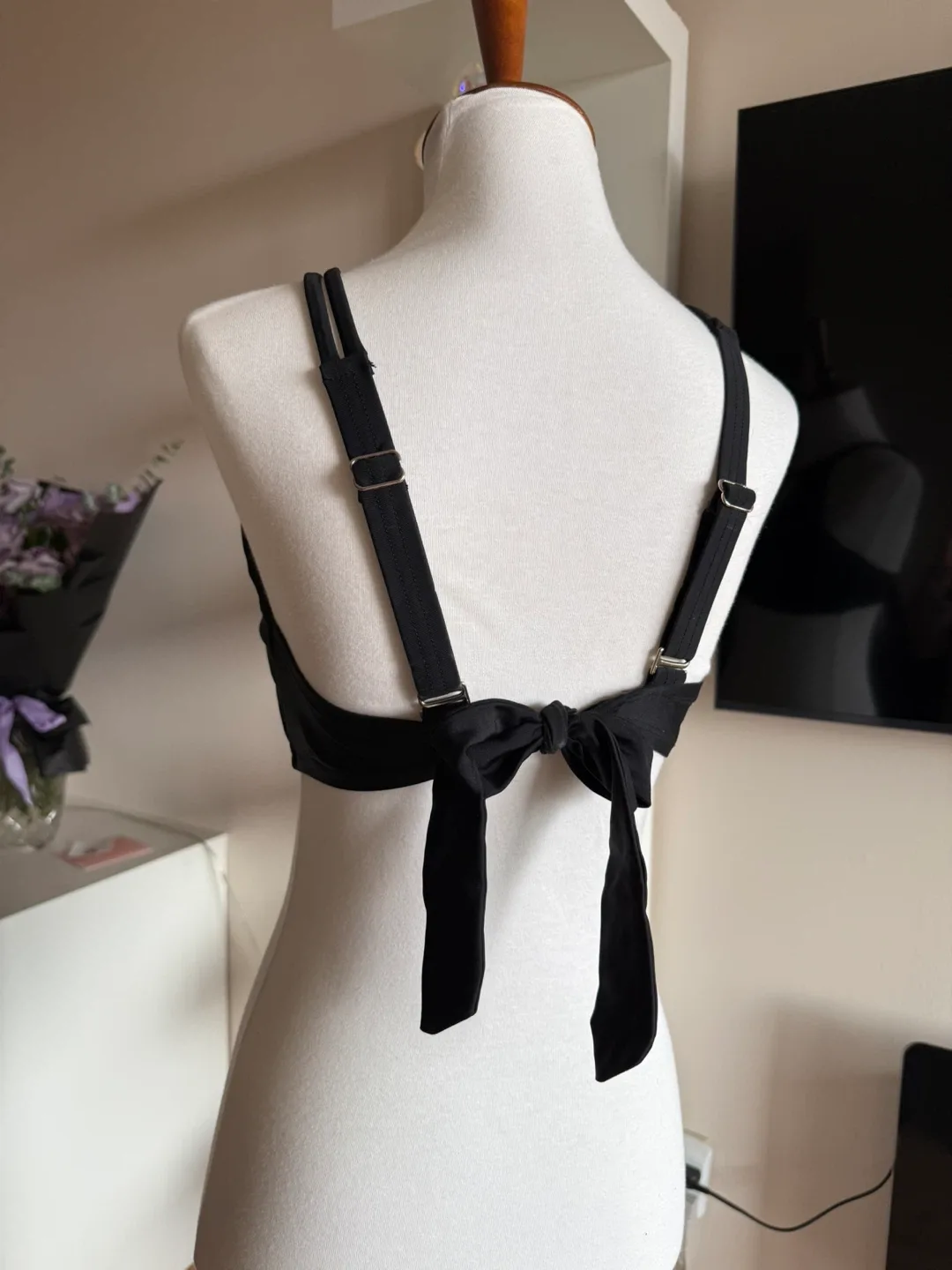 Black Swim Top image indicator(3)