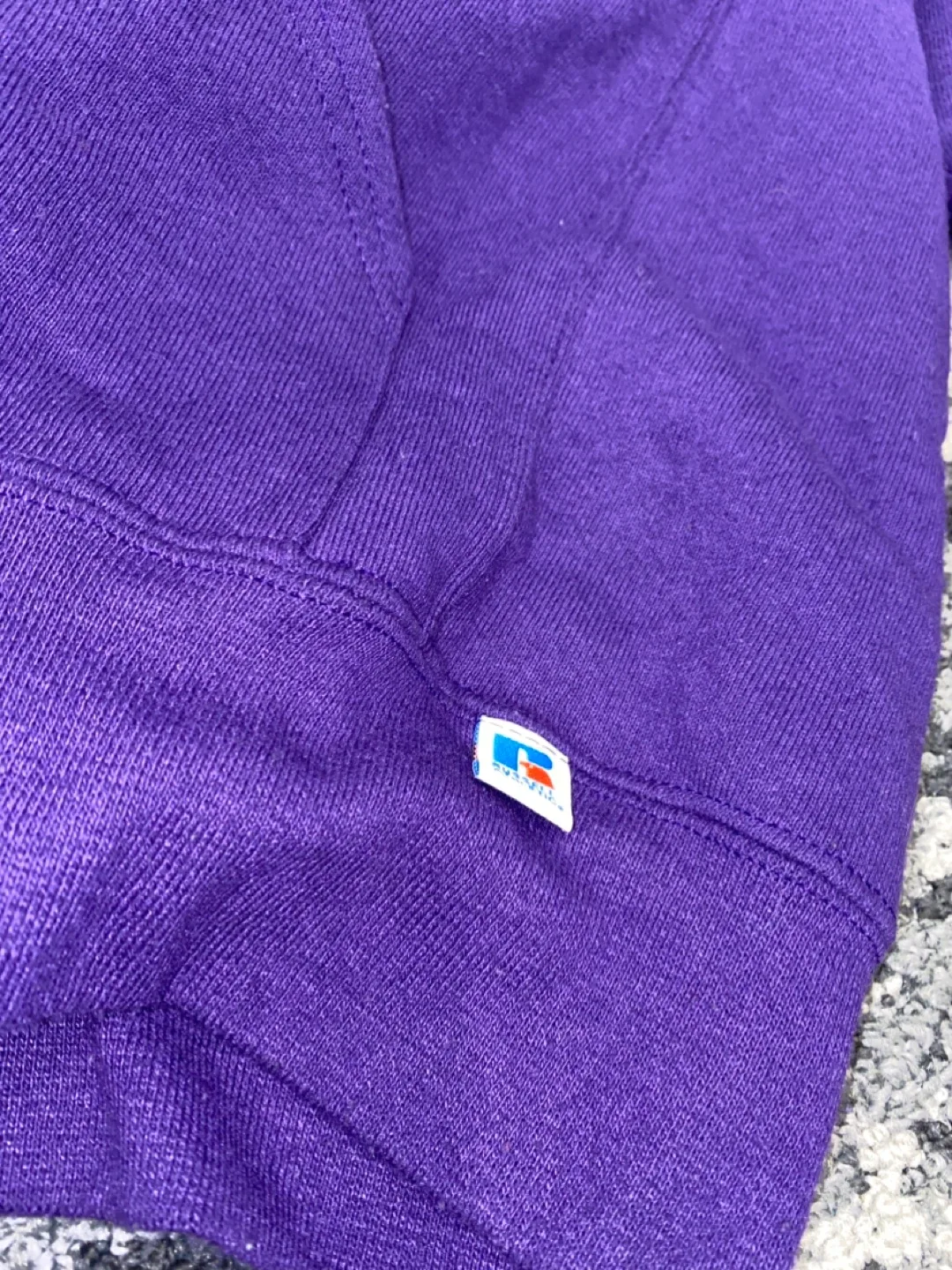 LSU Tigers Purple Hoodie by Russell Athletic image indicator(3)