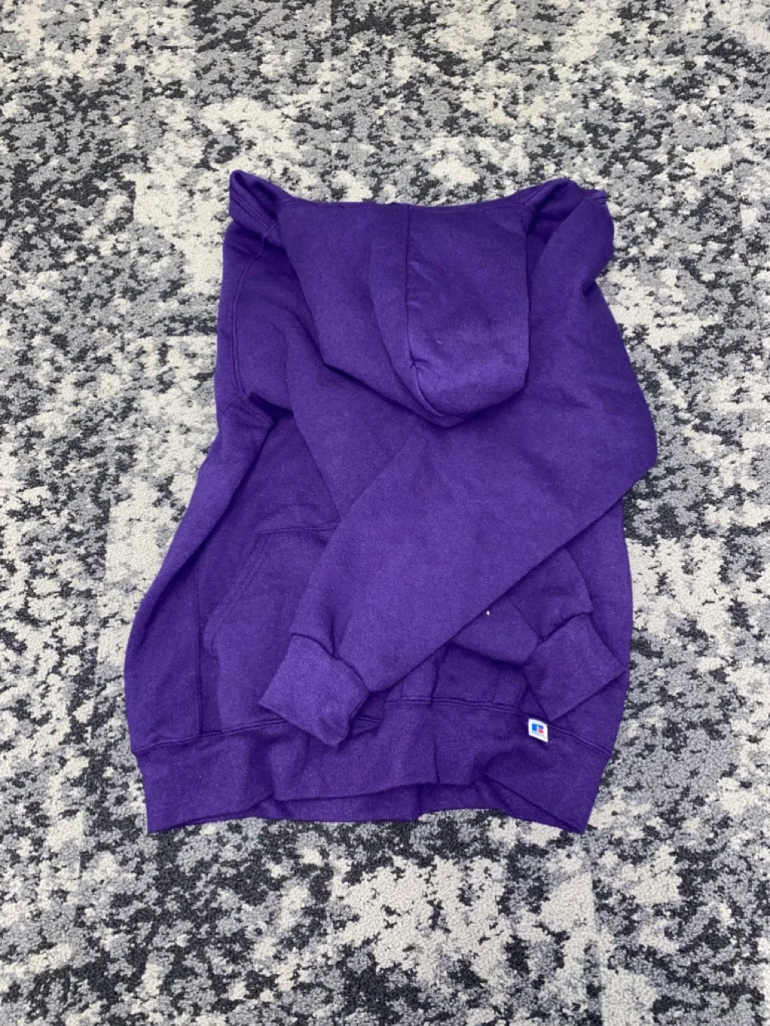 LSU Tigers Purple Hoodie by Russell Athletic image indicator(5)