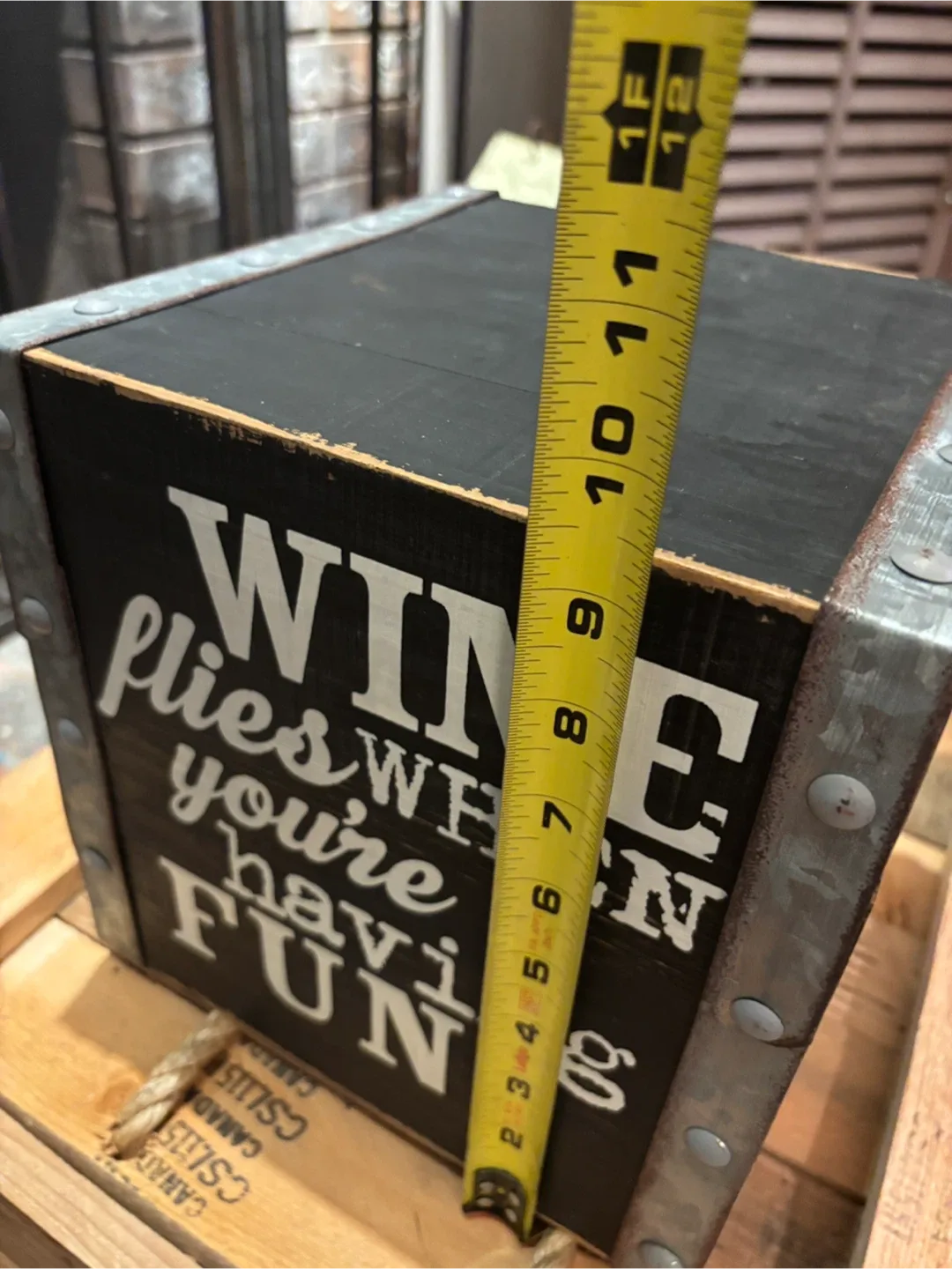🍷 🎉 Fun Wine Box - Holds 4 Bottles! 🍇 🥂 image indicator(7)
