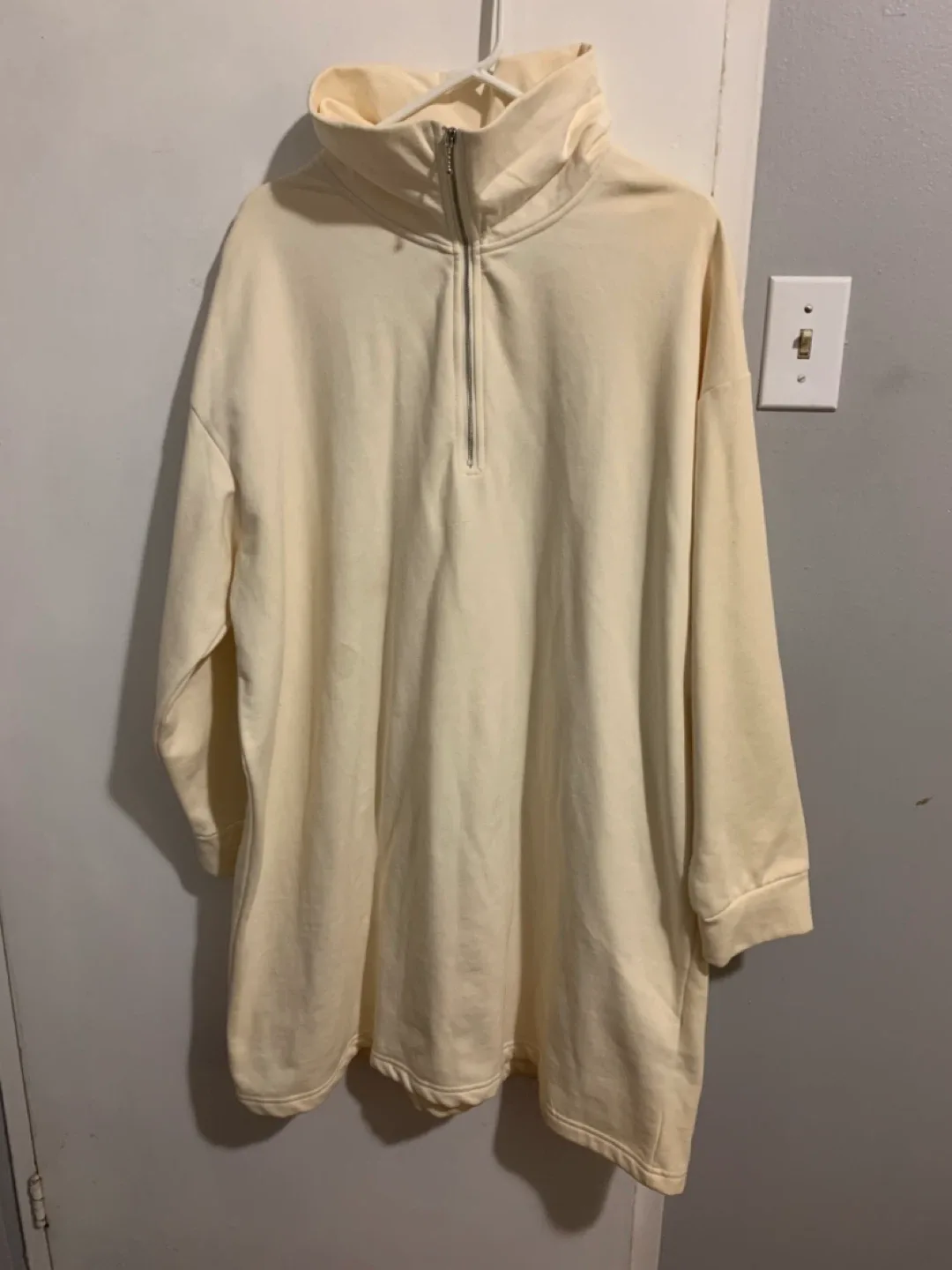 H&M Basics Cream Dress