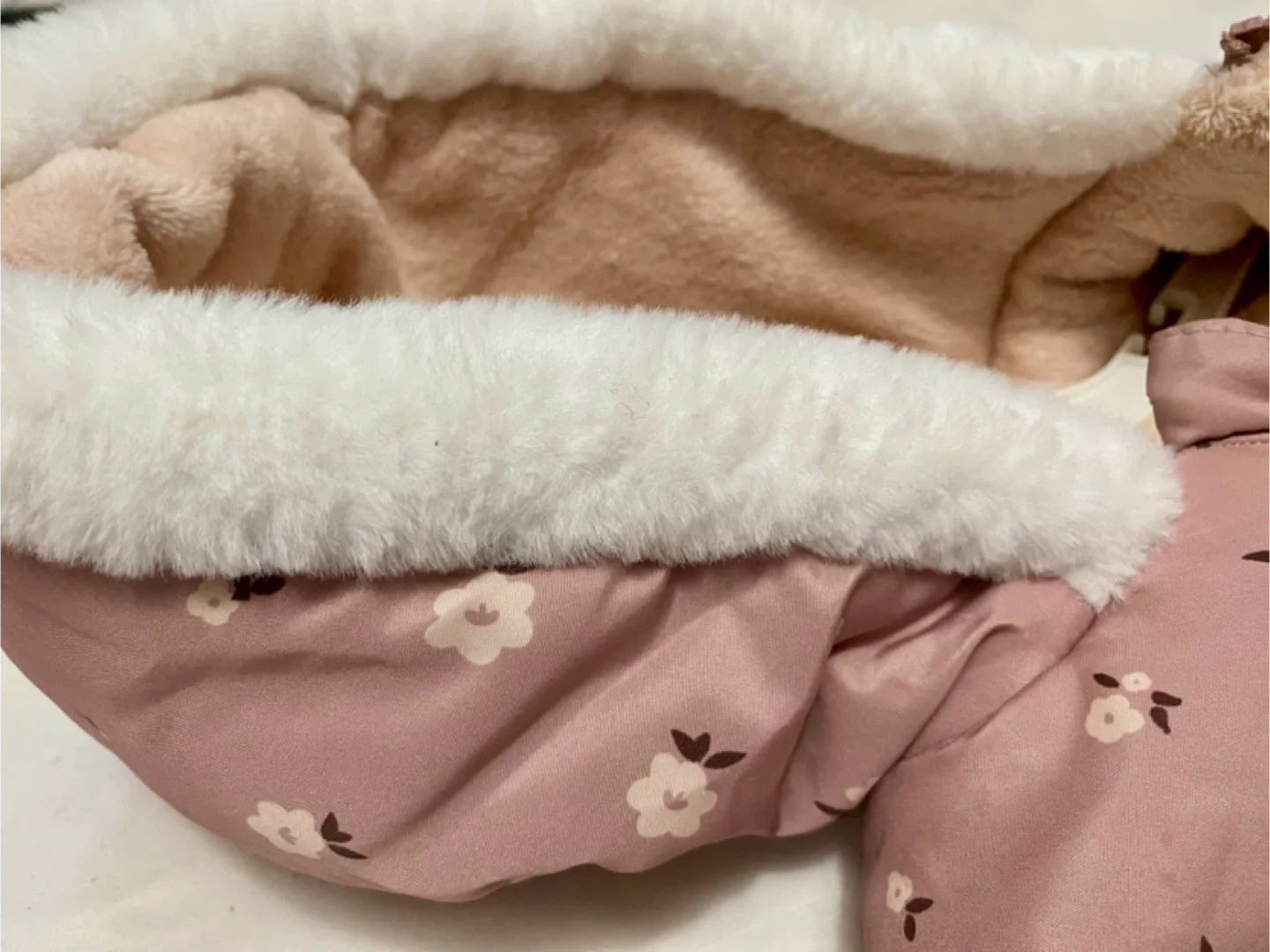 Floral Baby Snowsuit - 9-12 Months image indicator(3)