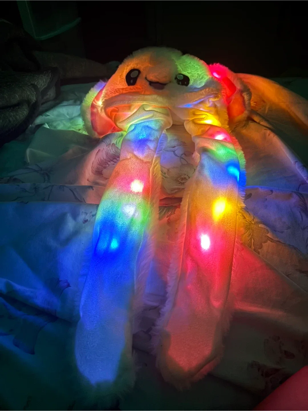 Light Up Bunny Plush hat
