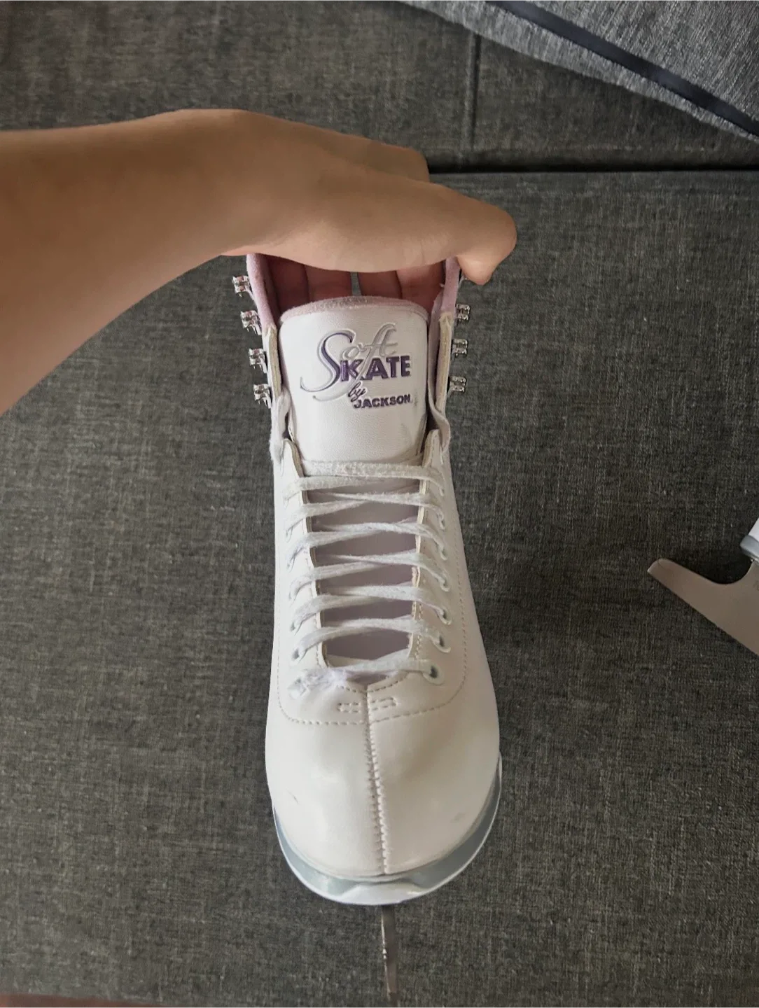 Jackson SoftSkate White Ice Skates image indicator(3)