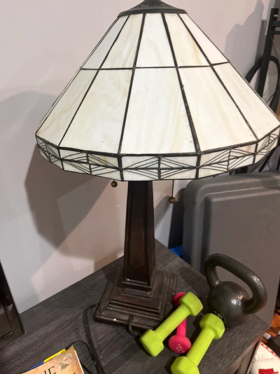 Stained Glass Table Lamp Tiffaney lamb