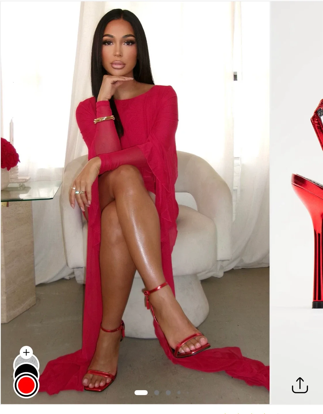 Fashion Nova Red Heels image indicator(3)