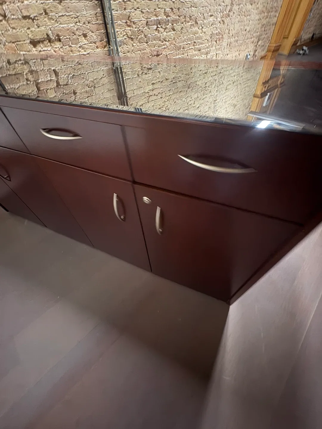 Brown Wooden Cabinet image indicator(4)