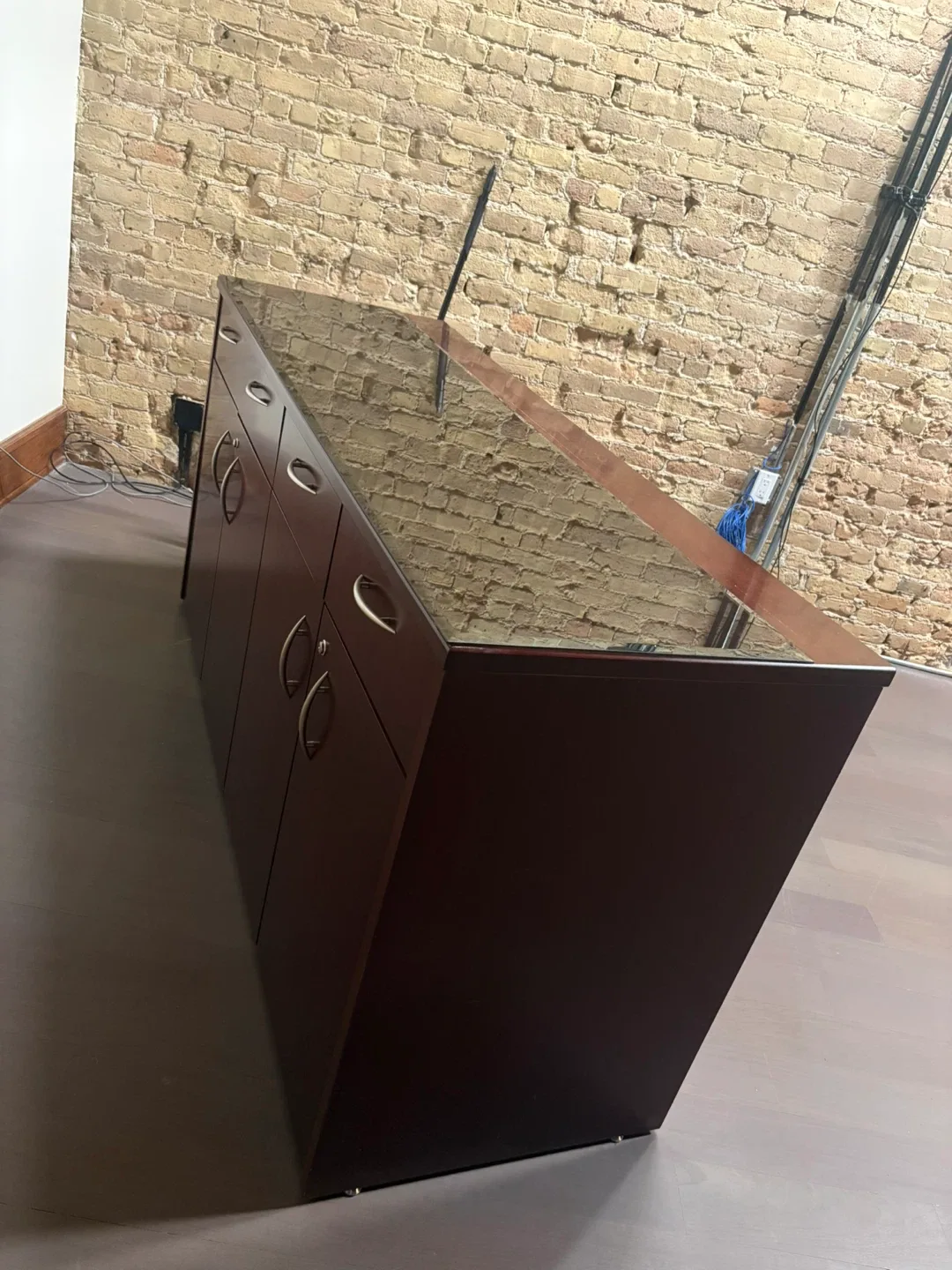 Brown Wooden Cabinet