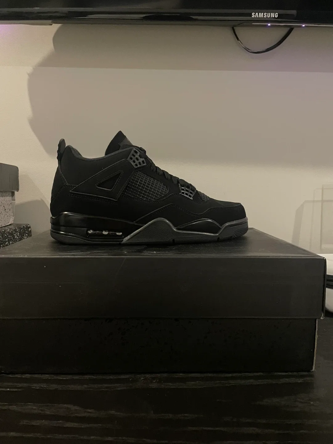 Nike Air Jordan 4 Retro Black Cat Size 10