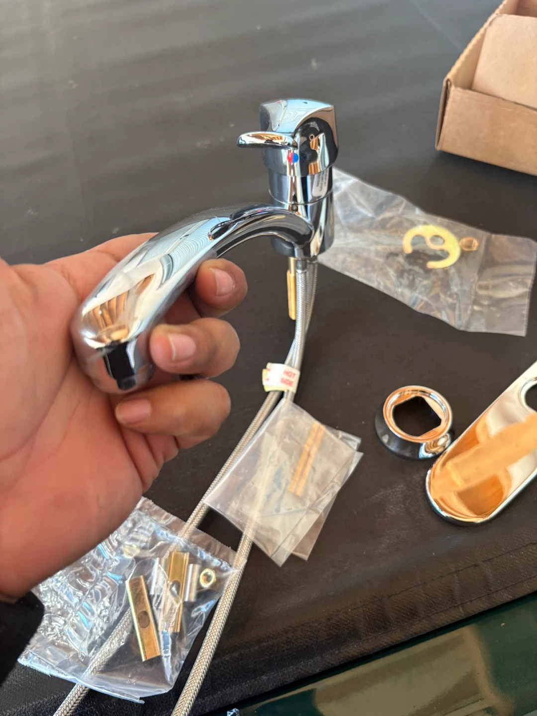 New Moen Chrome Kitchen Faucet w/ Box - photo 3