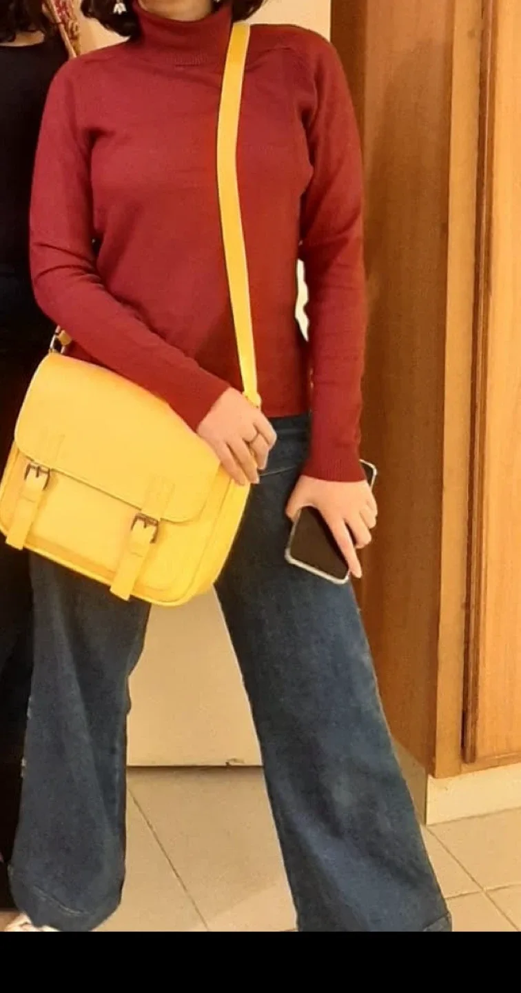 Yellow Satchel Bag