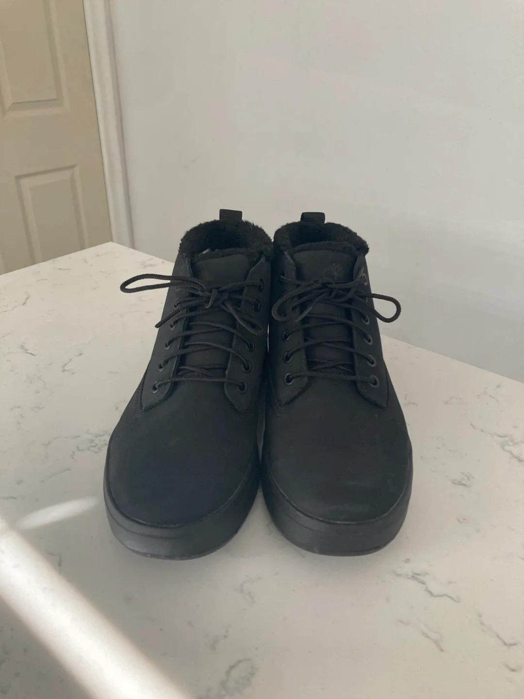 Timberland Davis Square WP Warm Lined Chukka - Black - Size 9.5 image indicator(4)