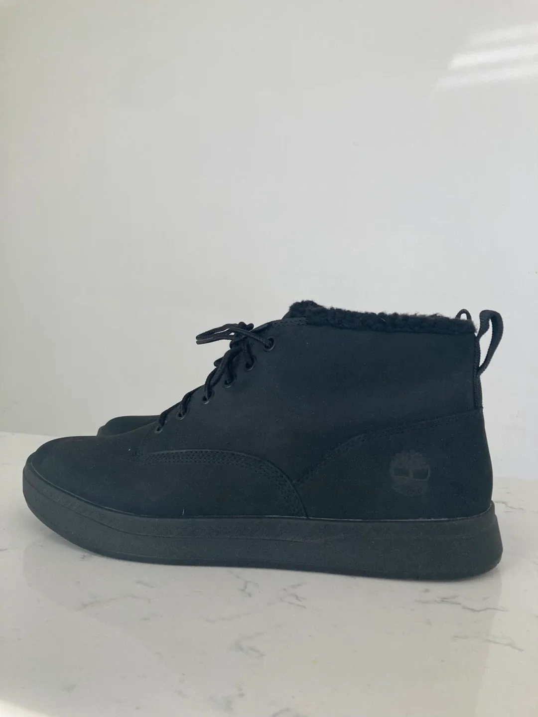 Timberland Davis Square WP Warm Lined Chukka - Black - Size 9.5 image indicator(5)