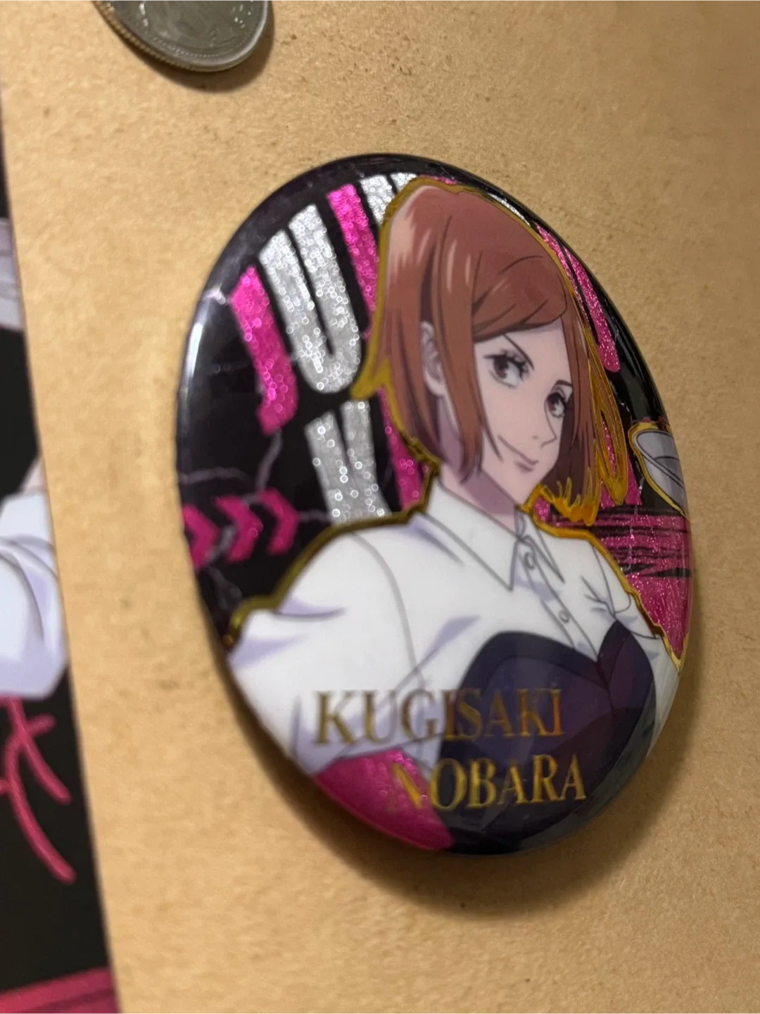 Jujutsu Kaisen Nobara Kugisaki Card & Button image indicator(3)